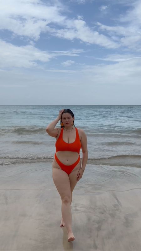 My lounge set is from this is the great wearing size 3
The one piece orange cut out swimsuit is urban outfitters size L

#LTKmidsize #LTKstyletip #LTKswim