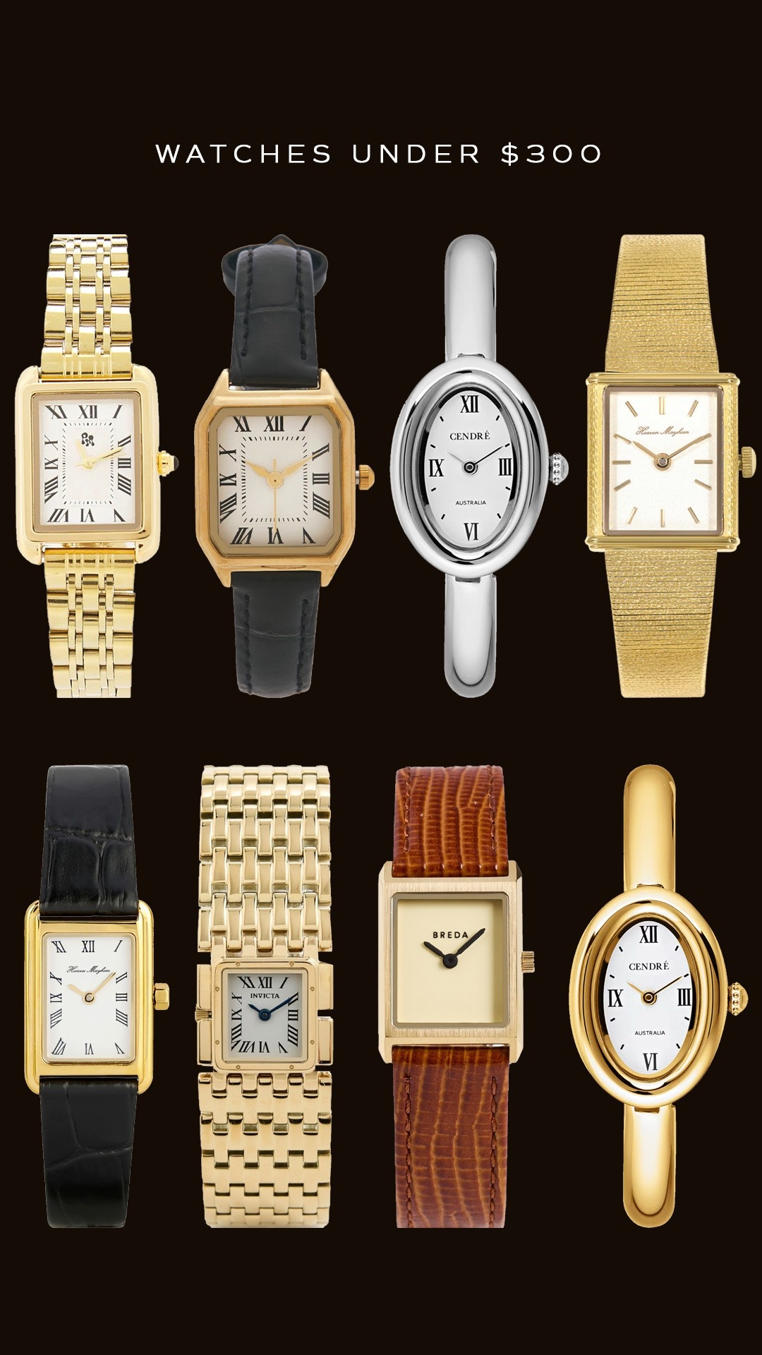 Watches I ❤️ under $300