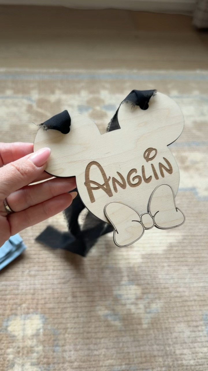 Disney stroller tags- personalized on Amazon! This is what we bring to distinguish our stroller wherever we park it when we go on rides, into stores or restaurants, etc! 

#LTKKids #LTKTravel #LTKmomlife