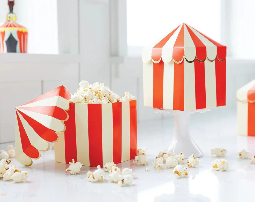 Carnival Tent Favor Boxes Carnival Birthday Decorations, Circus Tent Party Favors, Carnival Party... | Etsy (US)
