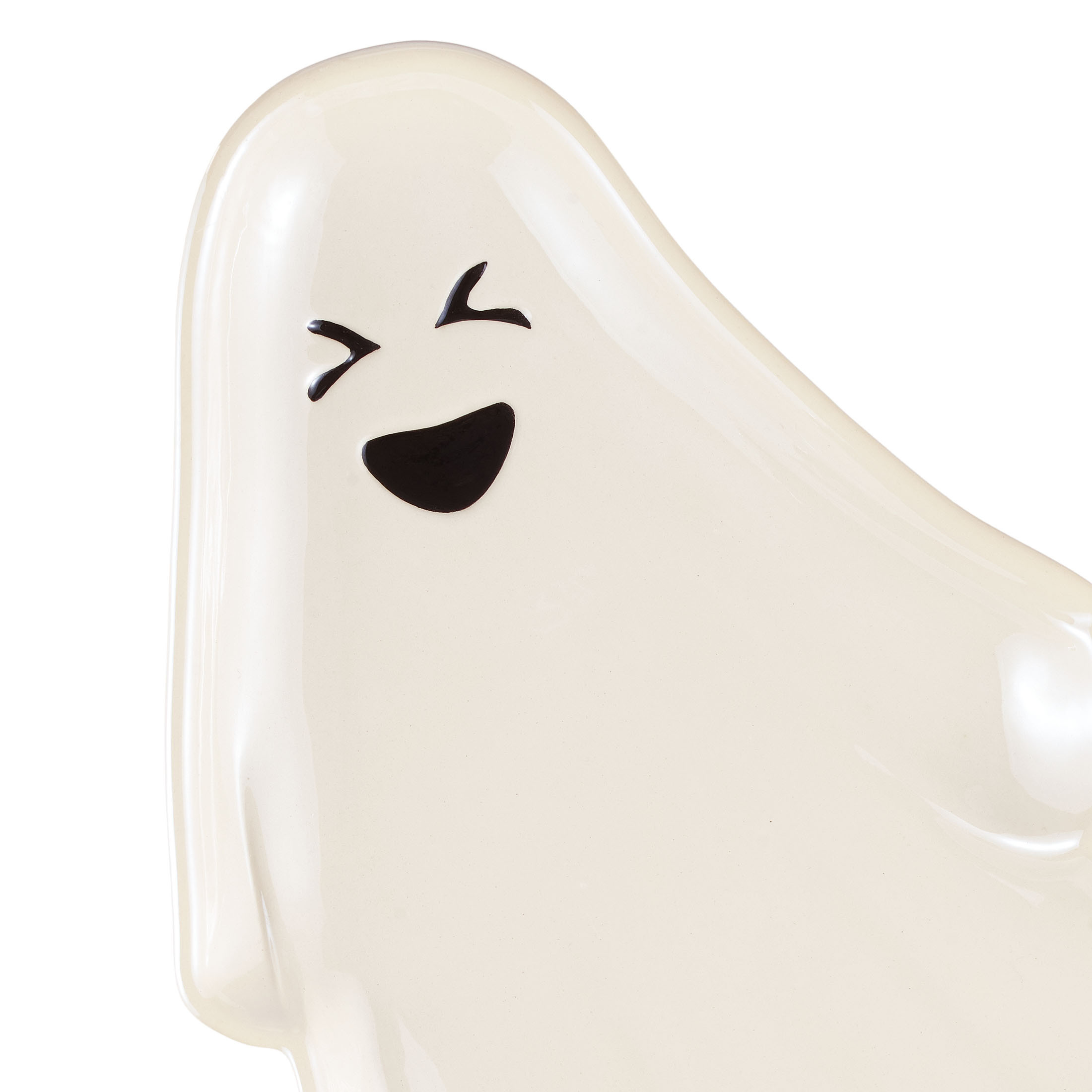 Halloween Earthenware Ghost Shaped Serving Tray, 12.16 in x 7.48 in, by Way To Celebrate | Walmart (US)