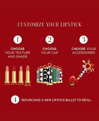 Carolina Herrera Fabulous Kiss Matte Lipstick Collection, Created for Macy's - Macy's | Macy's