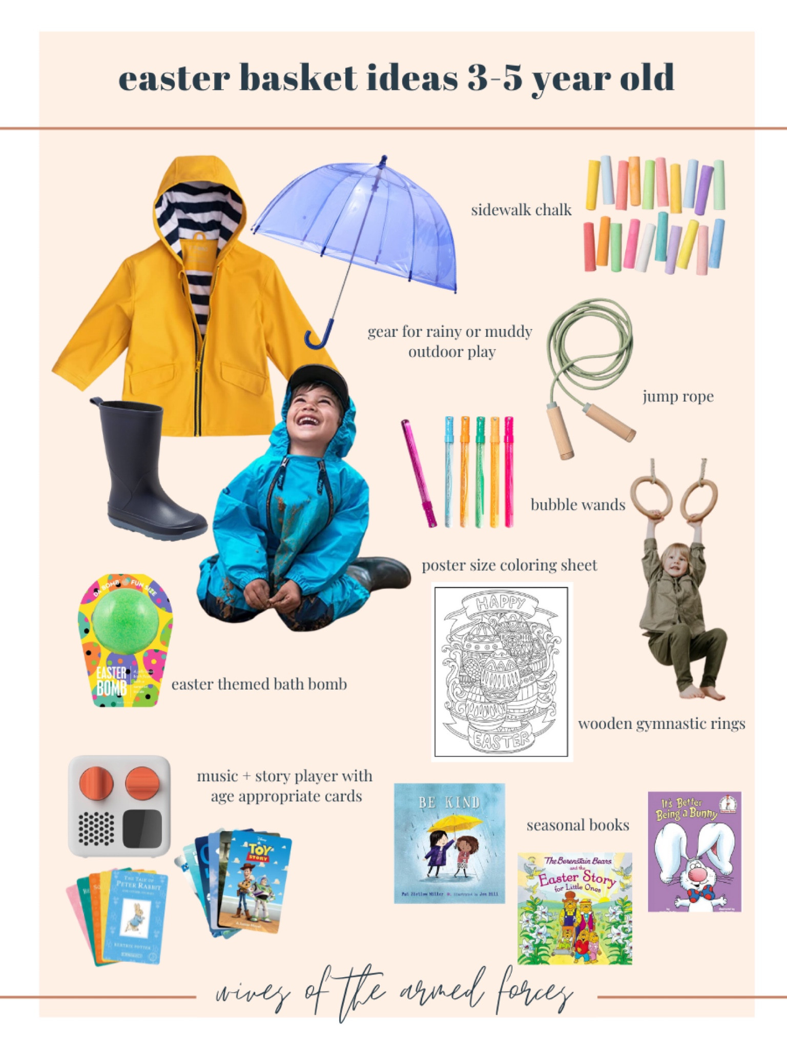 Easter basket gift ideas for your 3-5 year old that they'll actually use 🐰 

#LTKfamily #LTKSeasonal #LTKkids