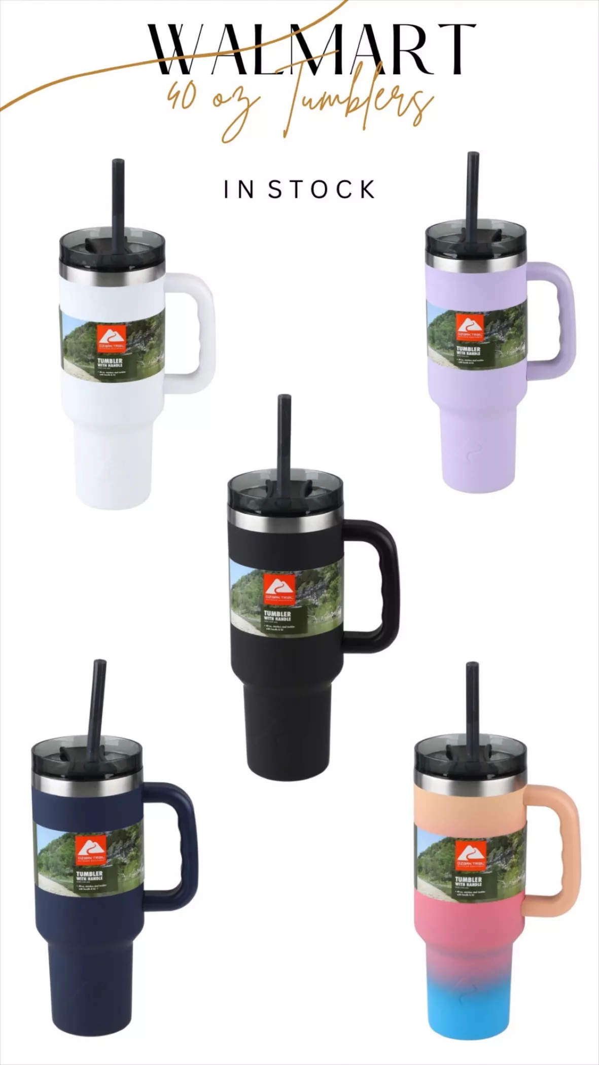 $15 ozark trail walmart stanely dupe!! This is such a cheap and close , Tumbler Cup