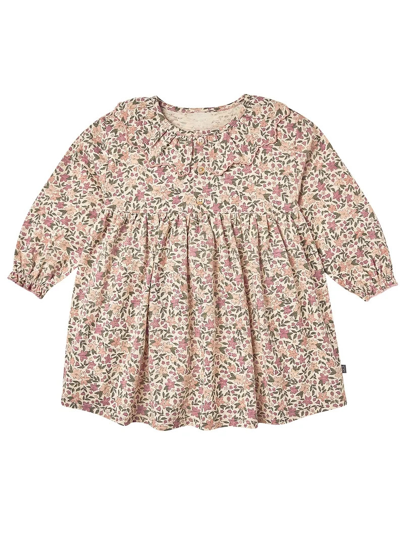 Modern Moments by Gerber Toddler Girl Collar Dress, Sizes 12 Months - 5T | Walmart (US)