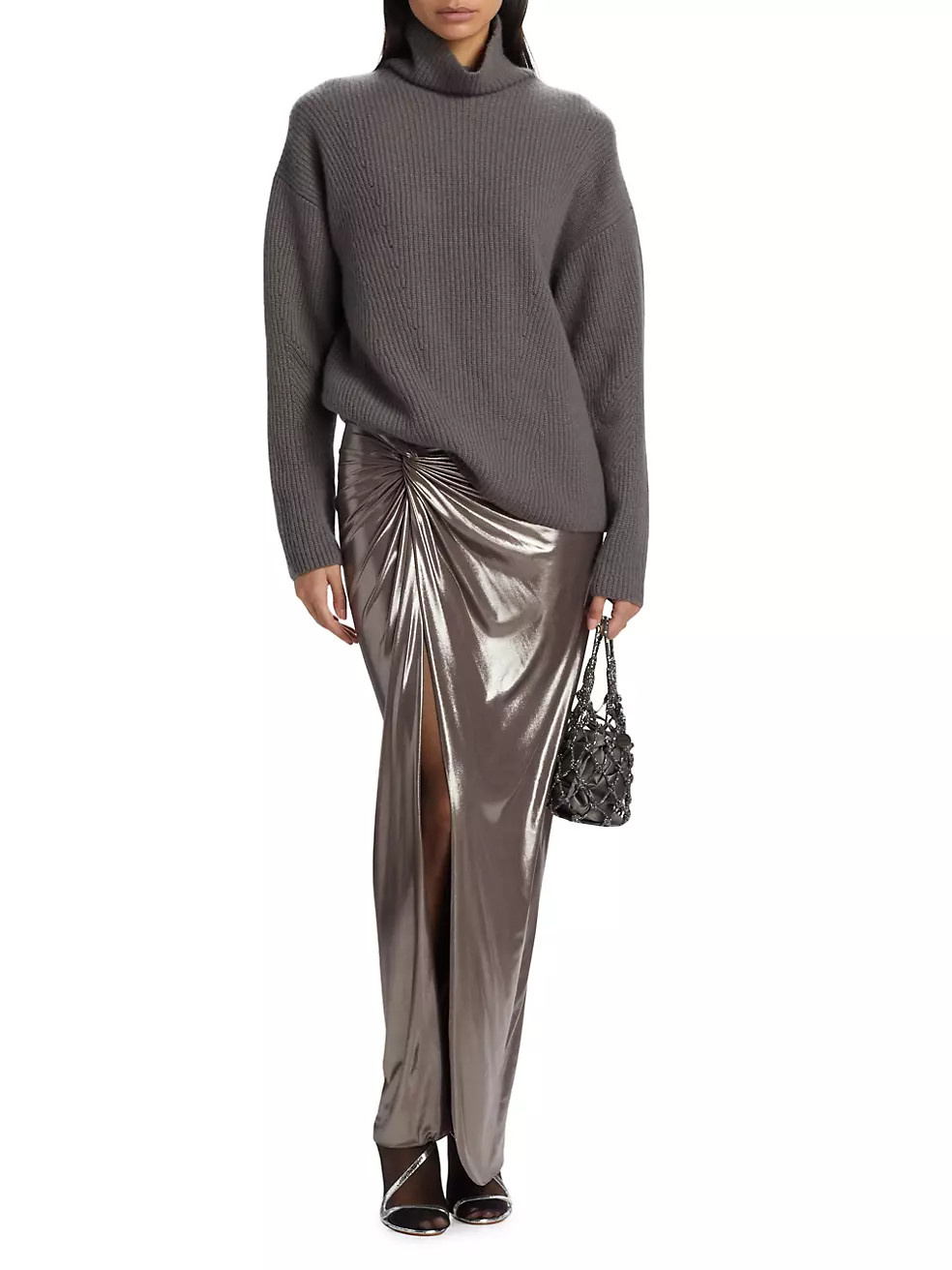 Airy Cashmere & Silk Turtleneck | Saks Fifth Avenue