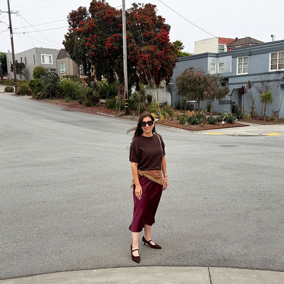 Love these kitten heel Mary janes for fall and a versatile satin skirt. They can be worn in the office and on casual days. Love that! 

 #LTKootd #LTKOver40 #LTKWorkwear