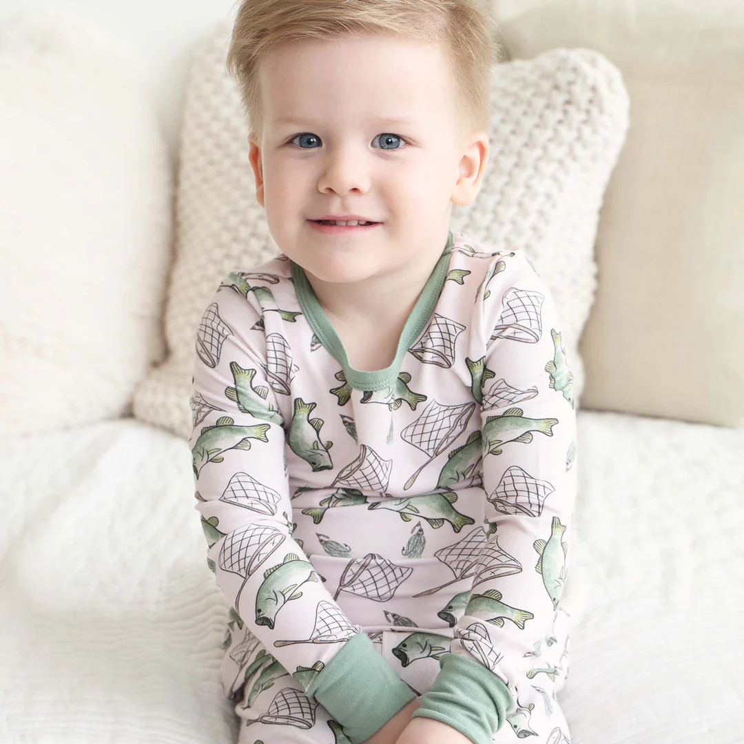 Bass Buddies Two Piece Pajama Set* | Caden Lane