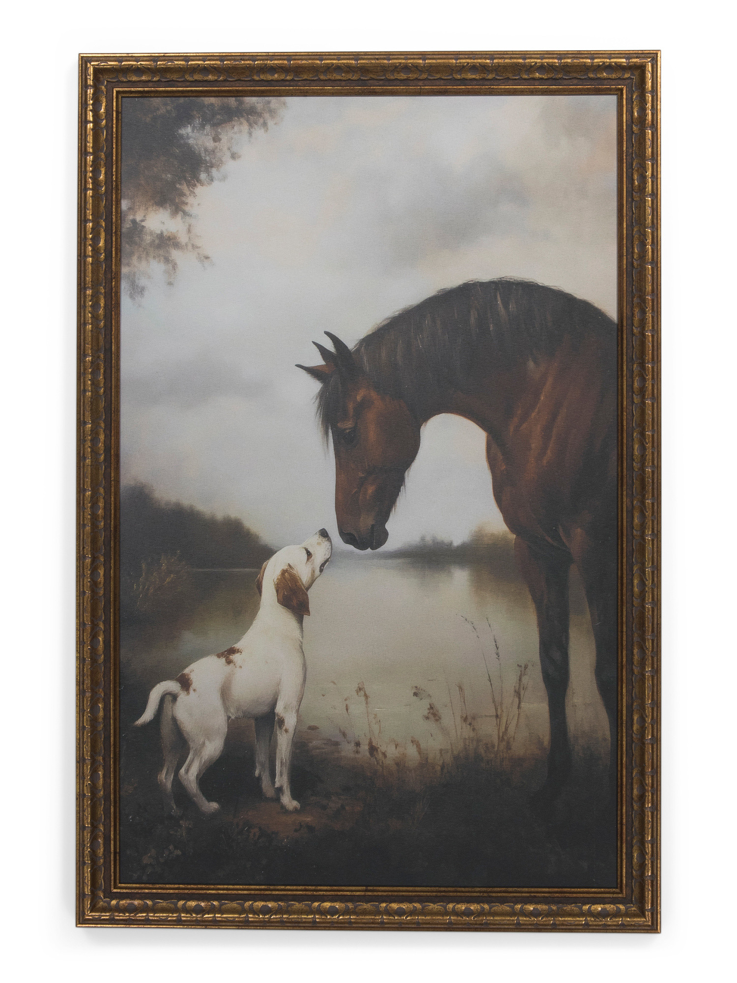 16x24 Dog And Horse Wall Art | TJ Maxx