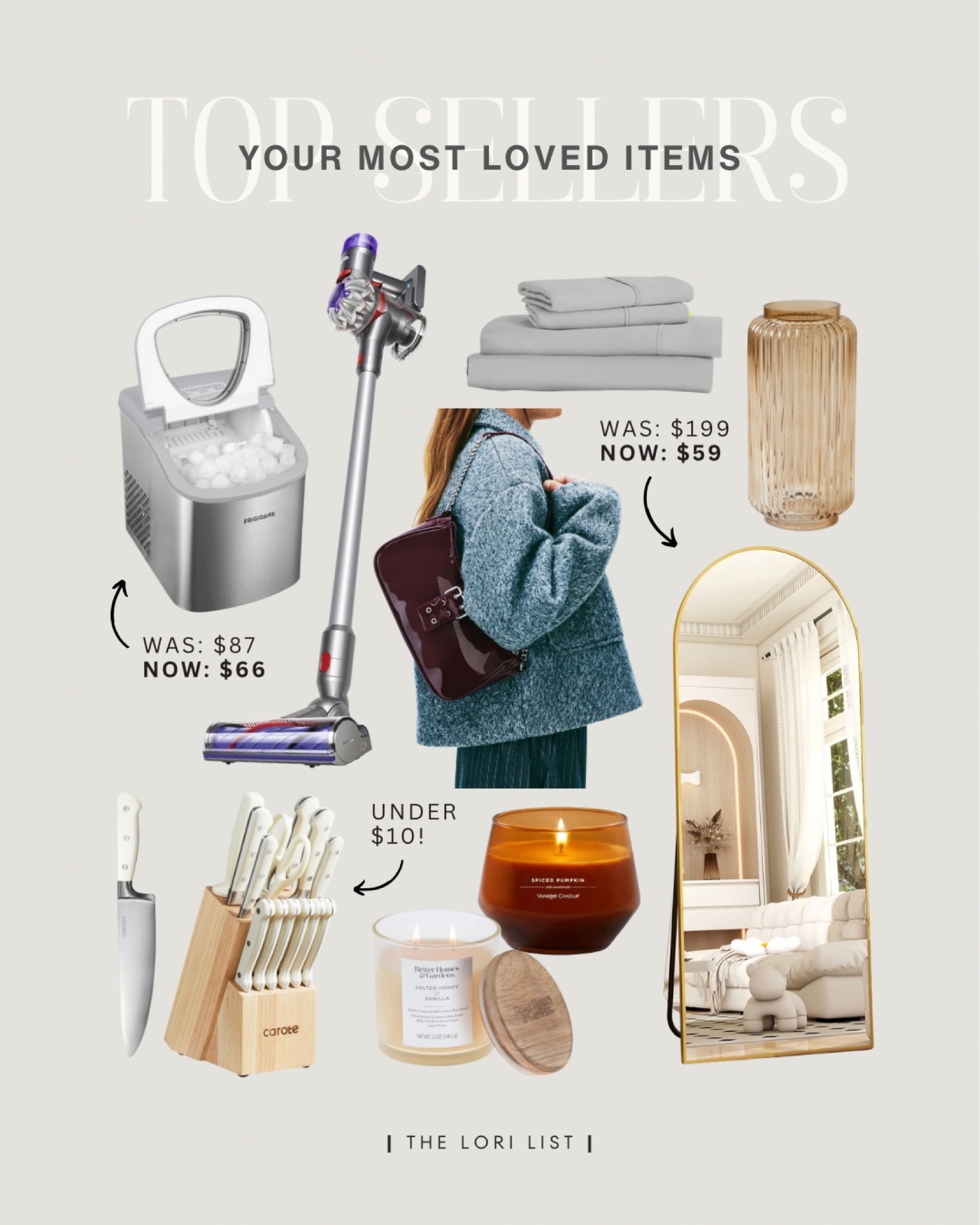 Recent top sellers 🤍 featuring Walmart home appliances on SALE NOW! ✨ walmart mirror, walmart finds, walmart home, Dyson vacuum, cordless vacuum, walmart home decor, walmart deals, affordable furniture, walmart kitchen sale , fall home, kitchen deals, ice maker, purse, shoulder bag, gold mirror, room decor, room finds, bedroom, vase, knife set, kitchen sets, gifts for the home, candles, holiday candles, sale alert, holiday gift guide, home gifts 

#LTKSeasonal #LTKSaleAlert #LTKHome
