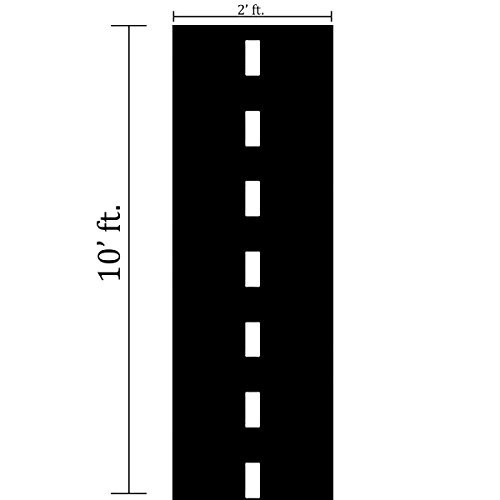 Tytroy 2PC Racetrack Floor Runner Race Car Theme Party Decoration (2 pc) | Amazon (US)