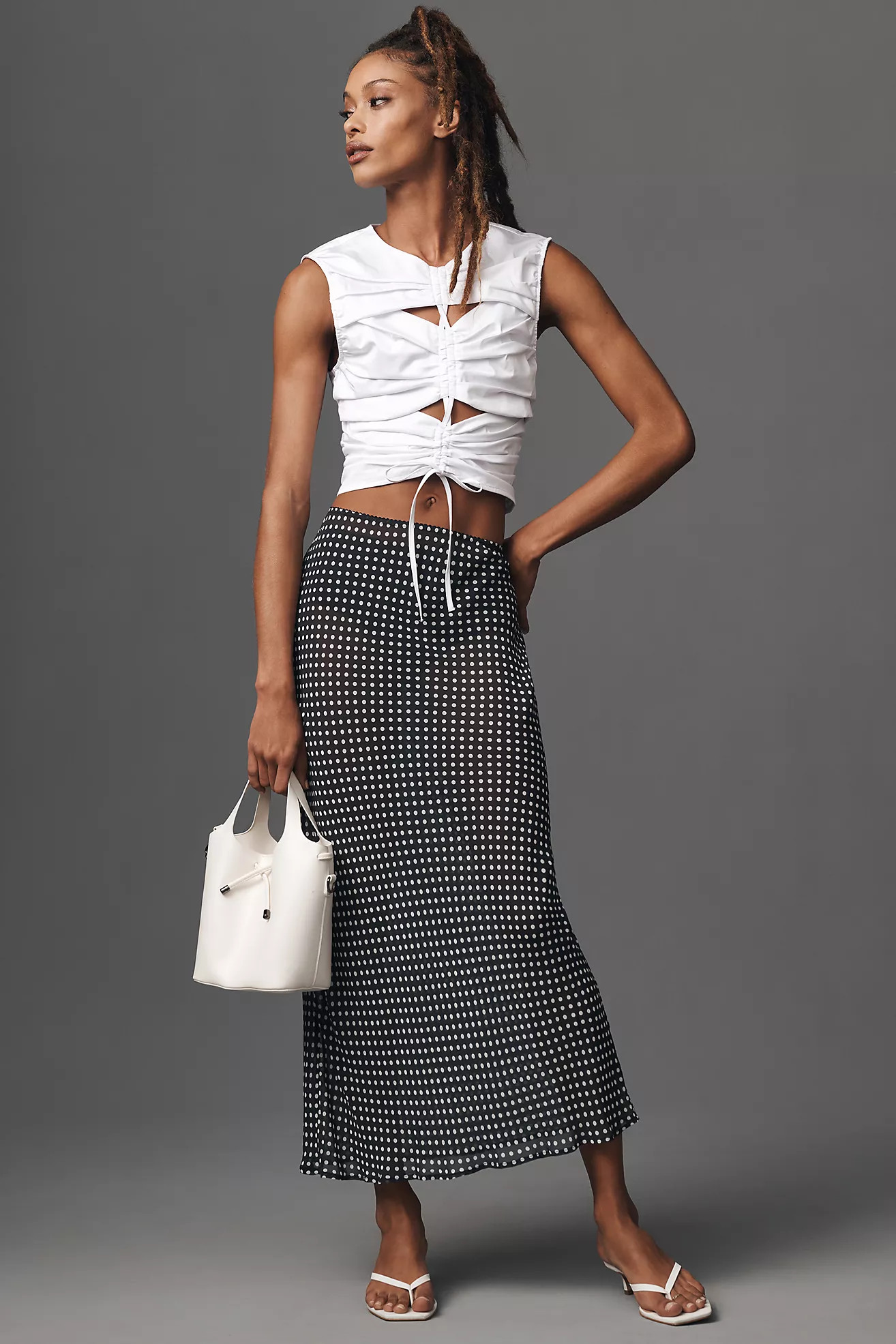 The Tilda Sheer Slip Skirt | Anthropologie (US)