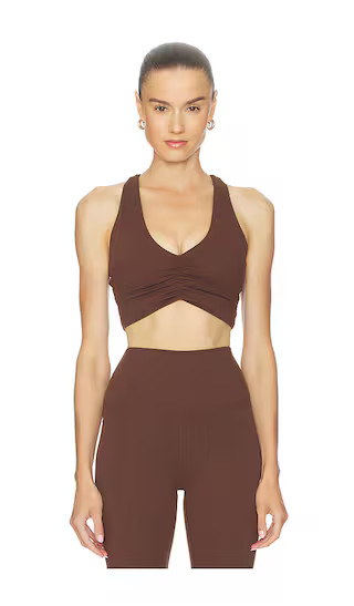 Mindy Top in Chestnut | Revolve Clothing (Global)