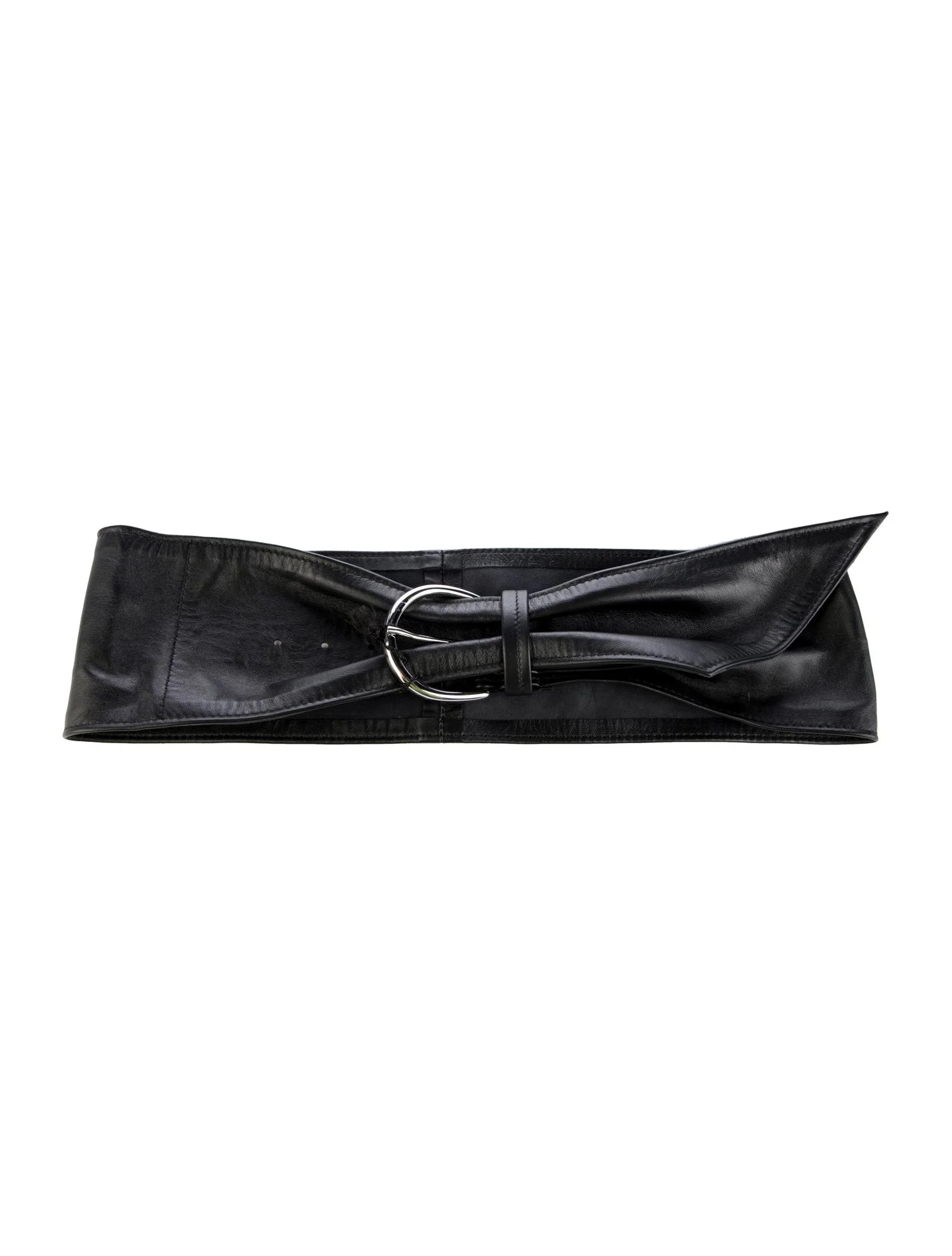 Wide Leather Waist Belt w/ Tags | The RealReal
