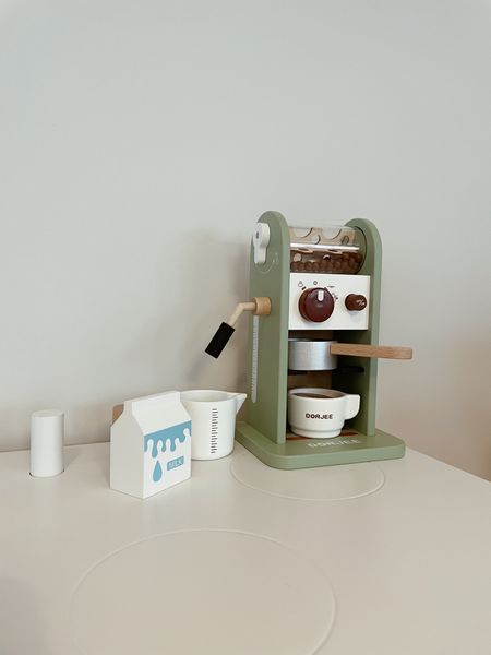 The cutest toy coffee maker! Great quality too.

Toy kitchen, play kitchen, pretend play, playroom toy, playroom furniture, playroom decor, kids decor, kids toys, toddler toy, baby toy, Amazon kids, Amazon find, wooden toy kitchen, wooden toy coffee maker, wooden food, wooden toy

#LTKbaby #LTKkids #LTKhome