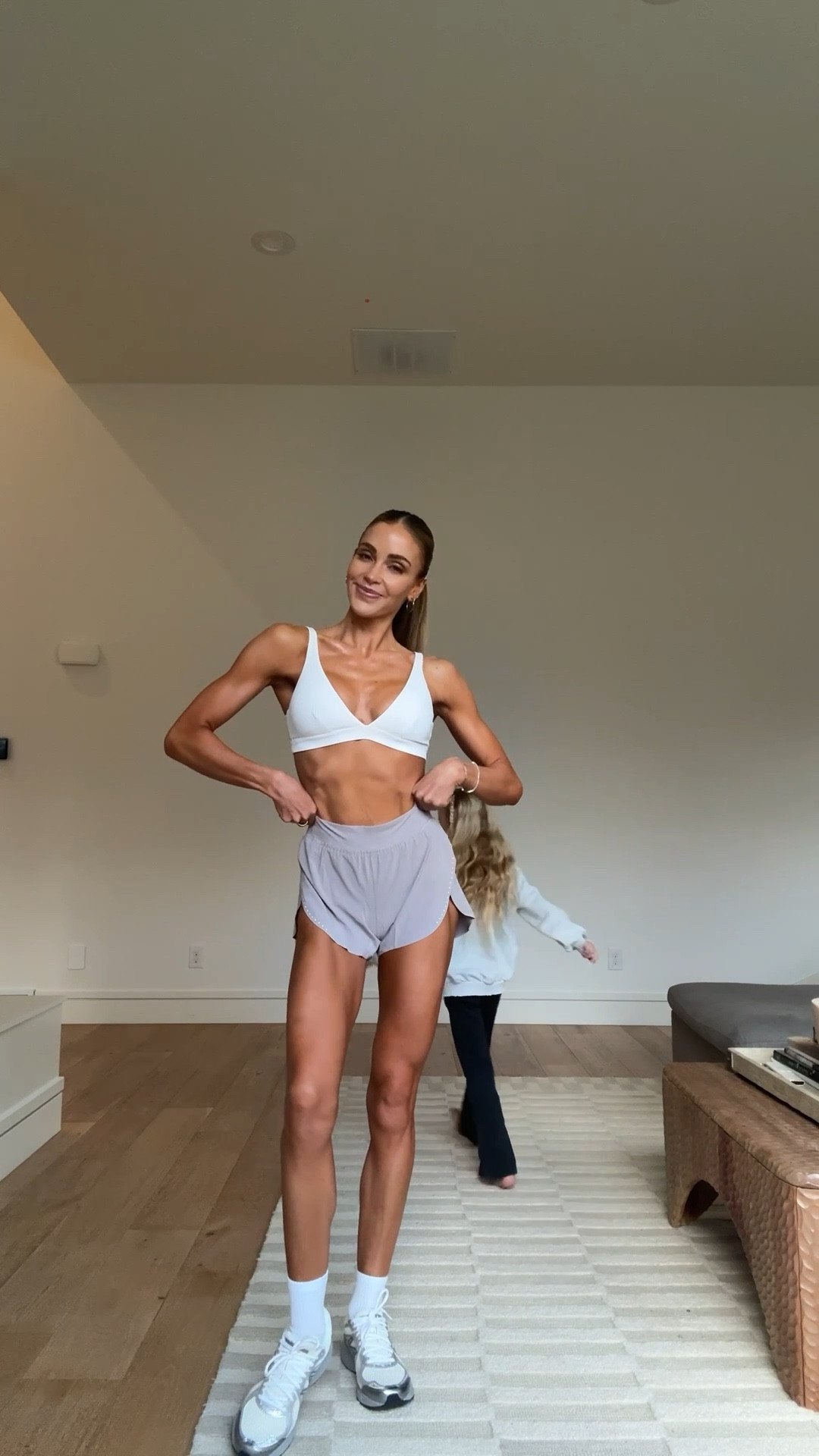 Morning workout fit 

Bra xs
Shorts xs