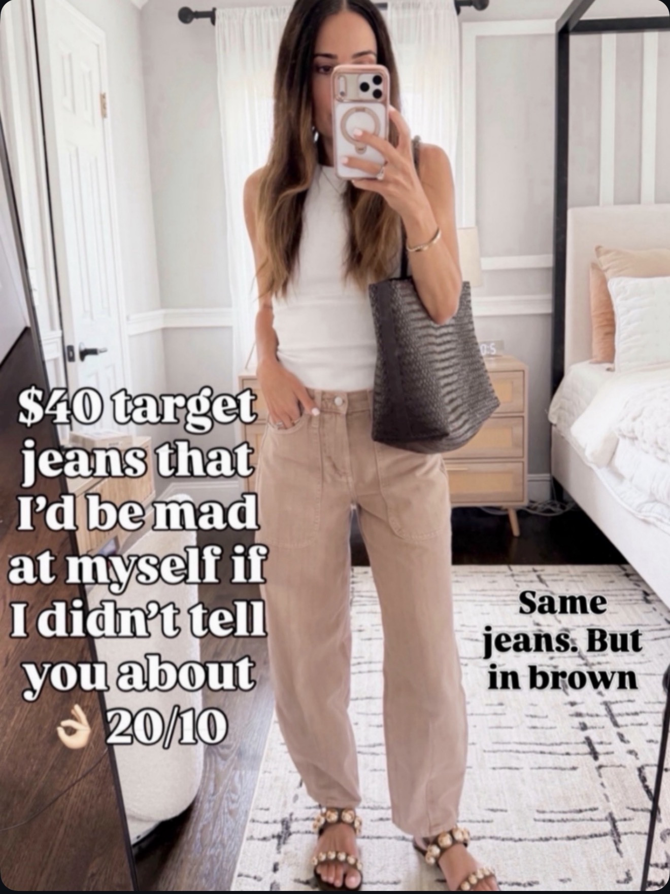 Another color in the best Target jeans. Wearing size 00 on sale for $28

#LTKSaleAlert #LTKOver40 #LTKSeasonal