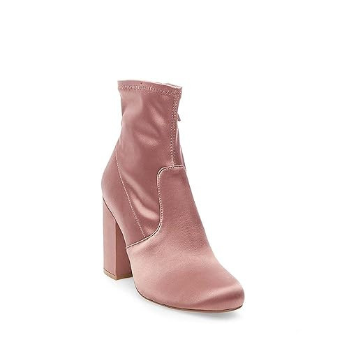 Steve Madden Women's Gaze Block Heel Ankle Bootie Shoes | Amazon (US)