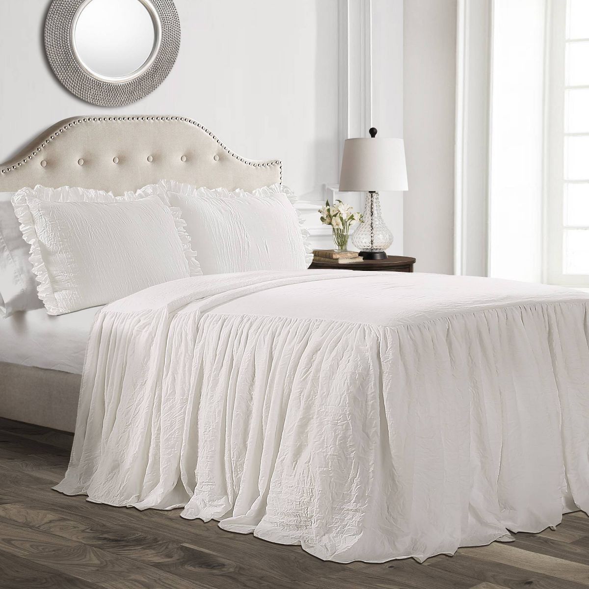 Ruffle Skirt Bedspread Set - Lush Décor | Target