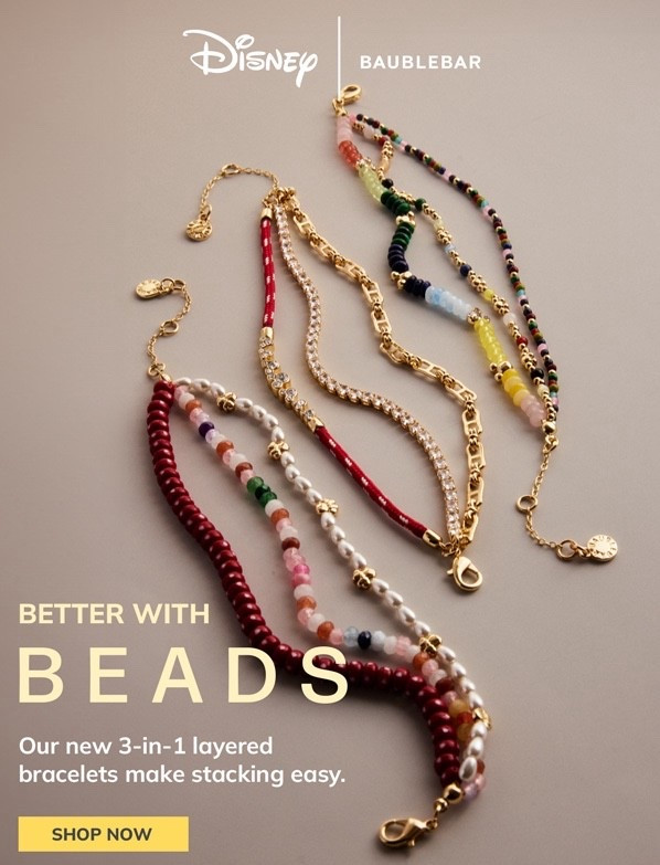 New Disney bracelets by BaubleBar! #bracelet #disneybracelet 

#LTKootd #LTKgrwm #LTKselfcare