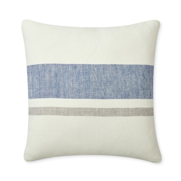Linen Yarn Dyed Pillow Cover | Williams-Sonoma