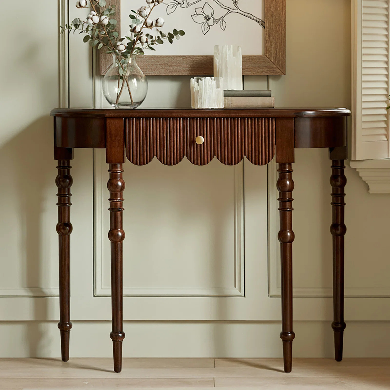 39" Solid Wood Console Table | Wayfair North America