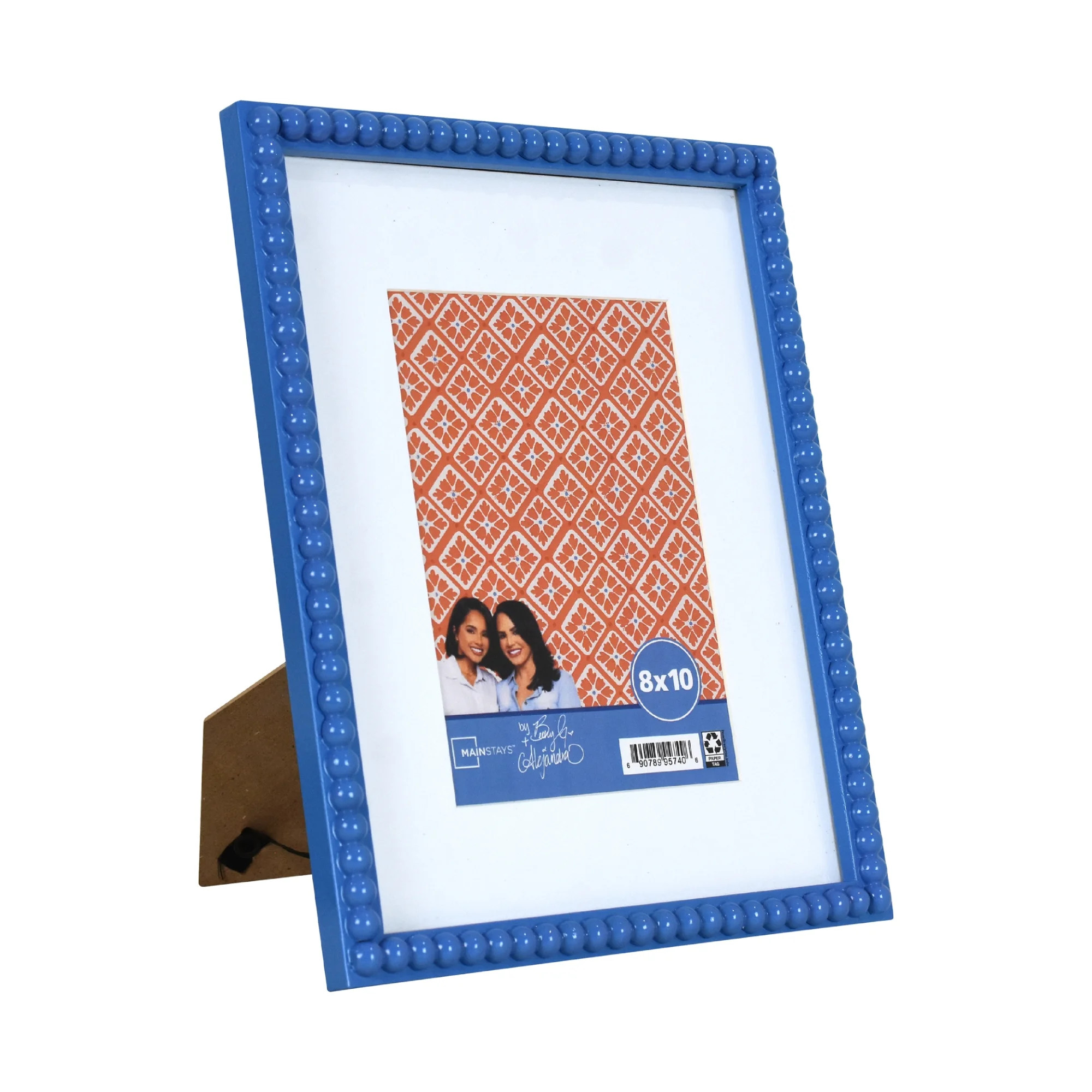 Mainstays by Becky G. & Alejandra 5" x 7" or 8" x 10" Beaded Photo Frame, Blue Eyes | Walmart (US)