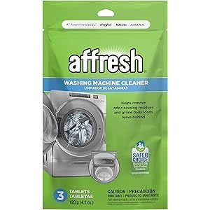 Affresh Washing Machine Cleaner, Cleans Front Load and Top Load Washers, Including HE, 3 Tablets | Amazon (US)