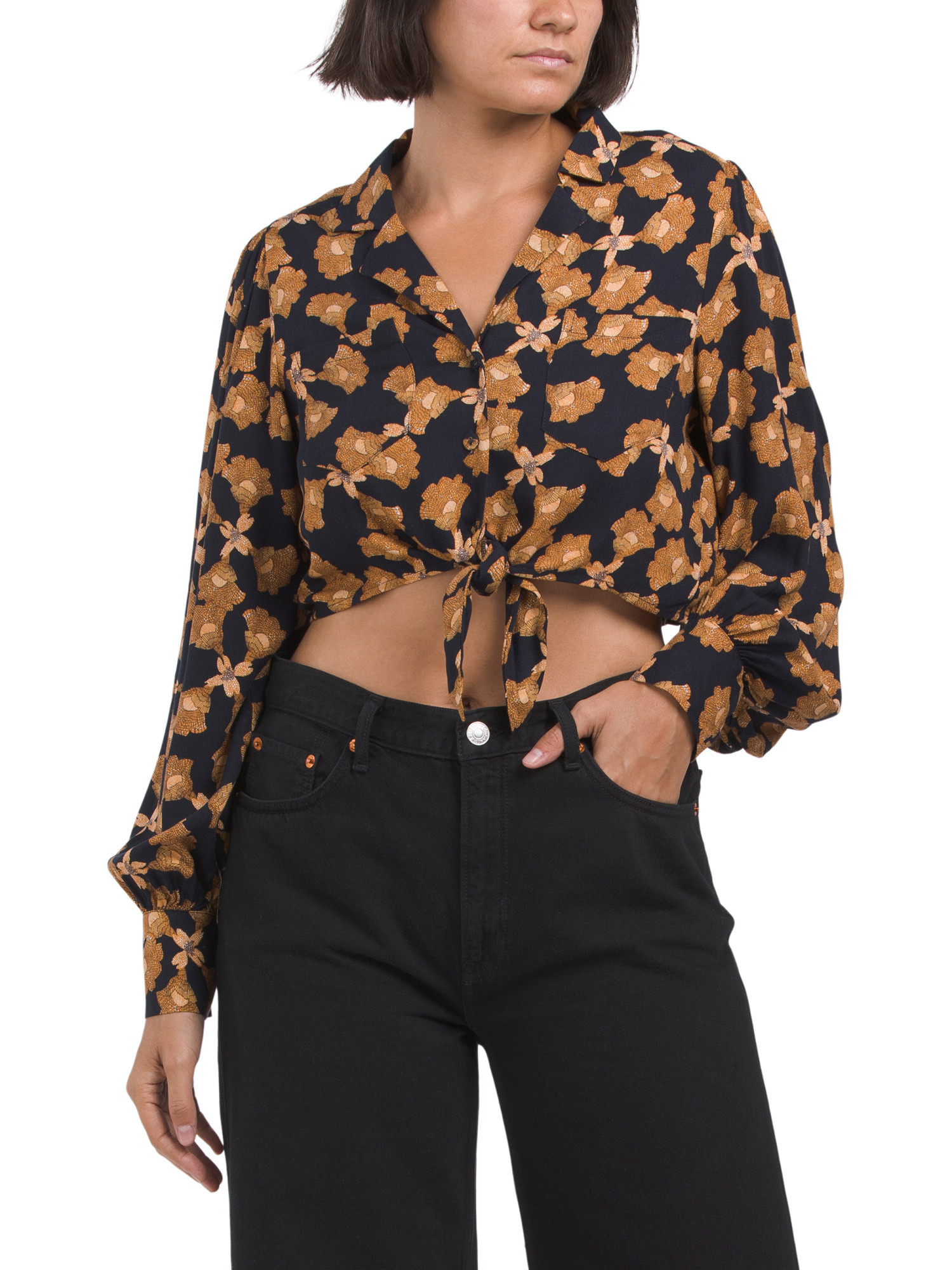 Nour Tie Shirt | Marshalls