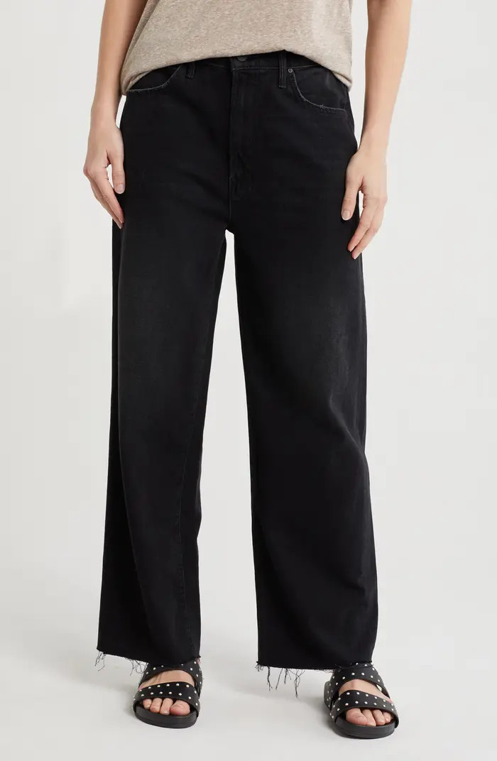 MOTHER The Spitfire Frayed Ankle Jeans | Nordstromrack | Nordstrom Rack
