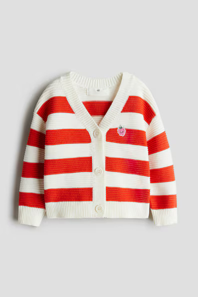 H & M - V-Neck Cardigan - White | H&M (US + CA)