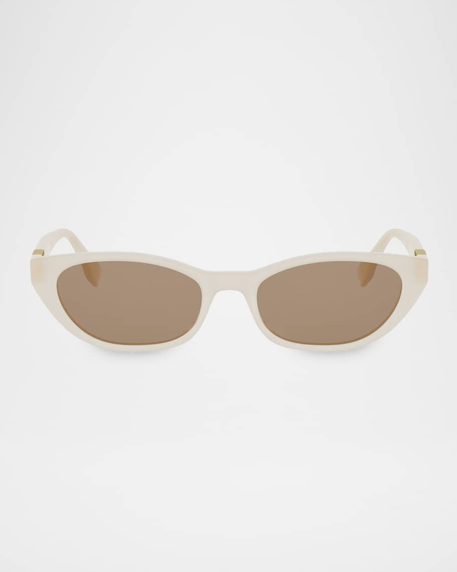 Baguette 54mm Acetate Cat-Eye Sunglasses | Neiman Marcus
