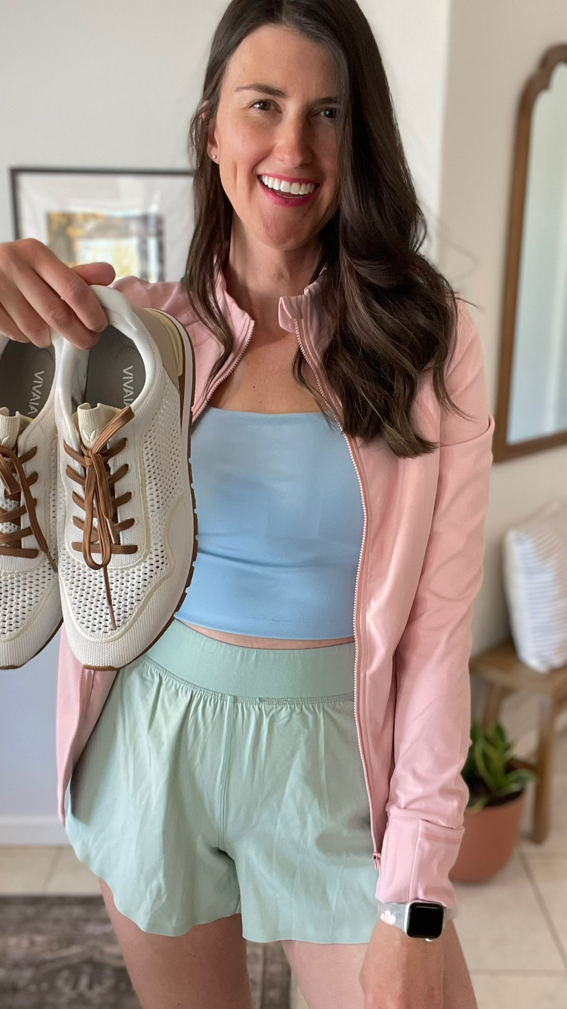 - [ ] VIVAIA Allday Comfy Slip-On Sport mesh Sneaker.  Breathable mesh material. Gorgeous design. So comfortable, supportive, and lightweight. I love the slip on/step into quick wear/removal these offer.  I wear these all the time and was surprised with how easy they are to clean. After a few wears as a busy mom of toddlers, they had some wear on them. I removed the insoles and put them in the washer. They came out brand new again. 

#LTKShoeCrush #LTKOver40 #LTKSeasonal
