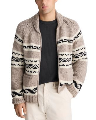 Fair Isle Zip Front Cardigan Jacket | Bloomingdale's (US)