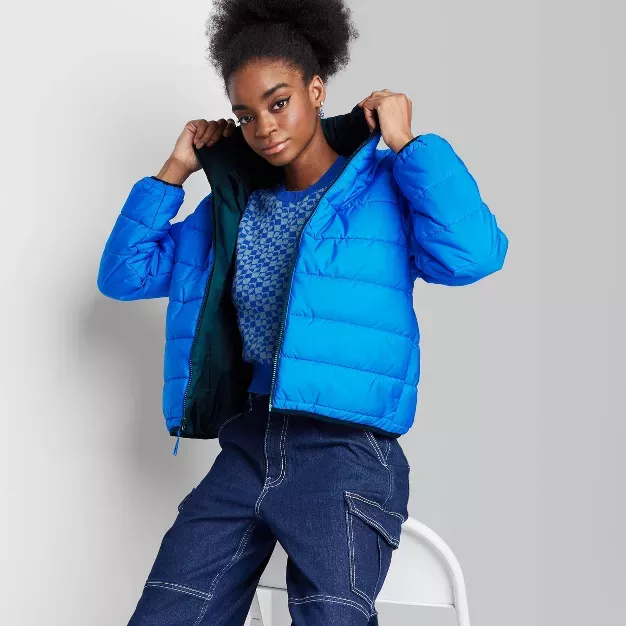 Target ladies outlet puffer jacket