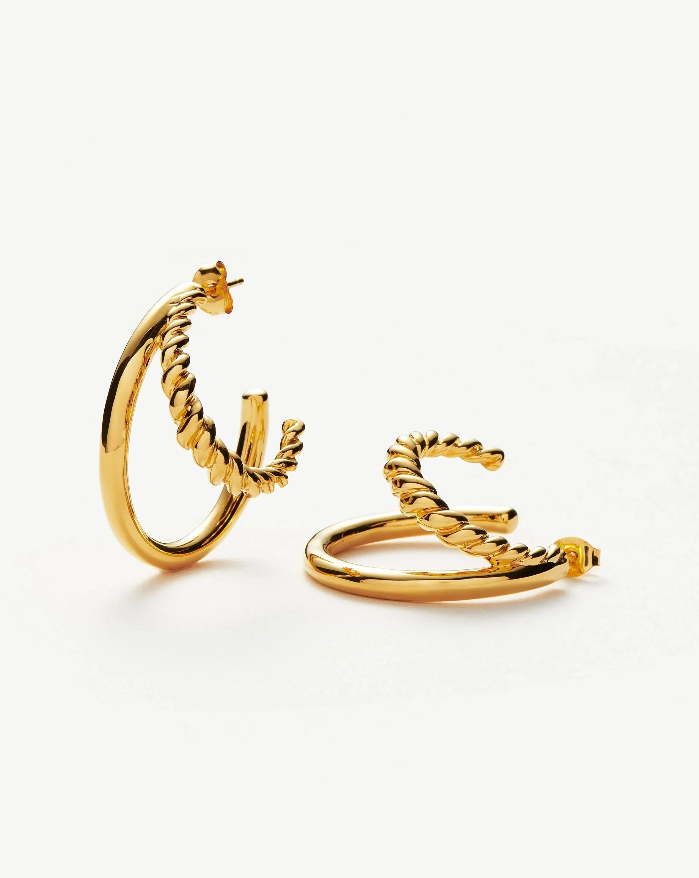 Radial Hoop Earrings | Missoma