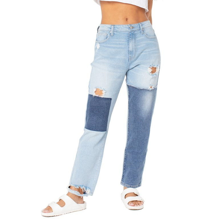 Celebrity Pink Women's Slim Straight Jeans | Walmart (US)