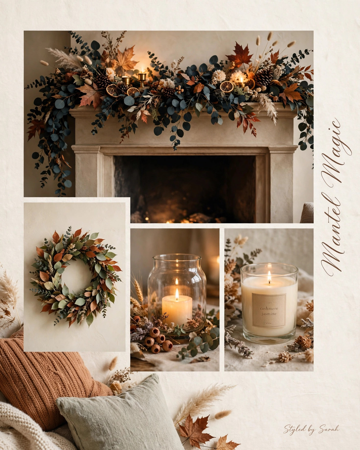 Mantel Magic

Shop my cozy fall home picks below!     

Affiliate links — I earn from qualifying purchases 

 #StyledBySarah #FallDecor #HomeDecor #LTKHome #CozyHome