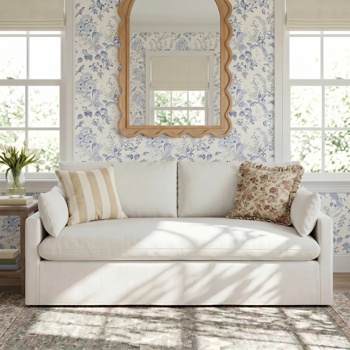 Luna 90'' Slipcovered Sofa | Wayfair North America