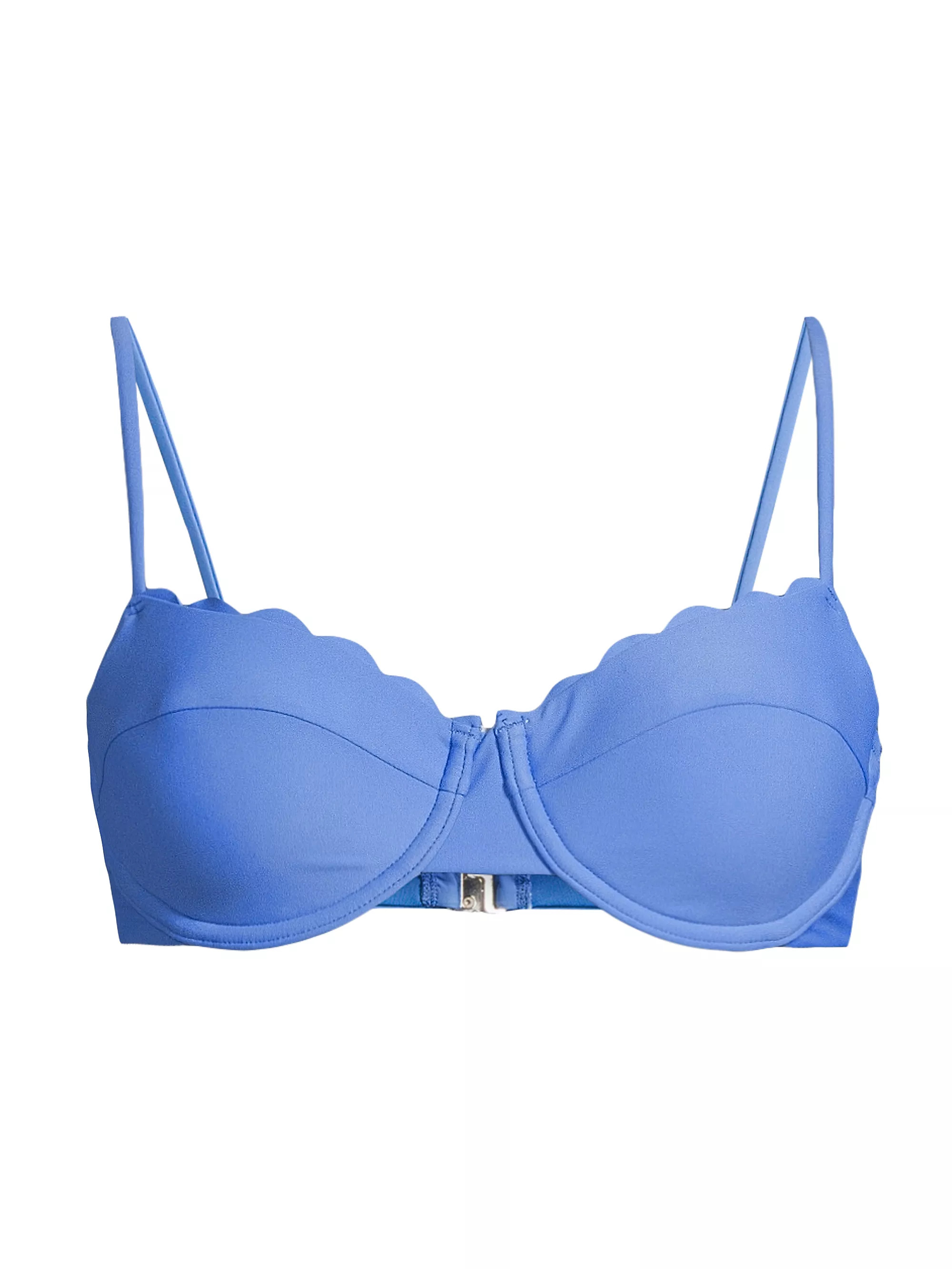Leyla Scalloped Underwire Bikini Top | Saks Fifth Avenue