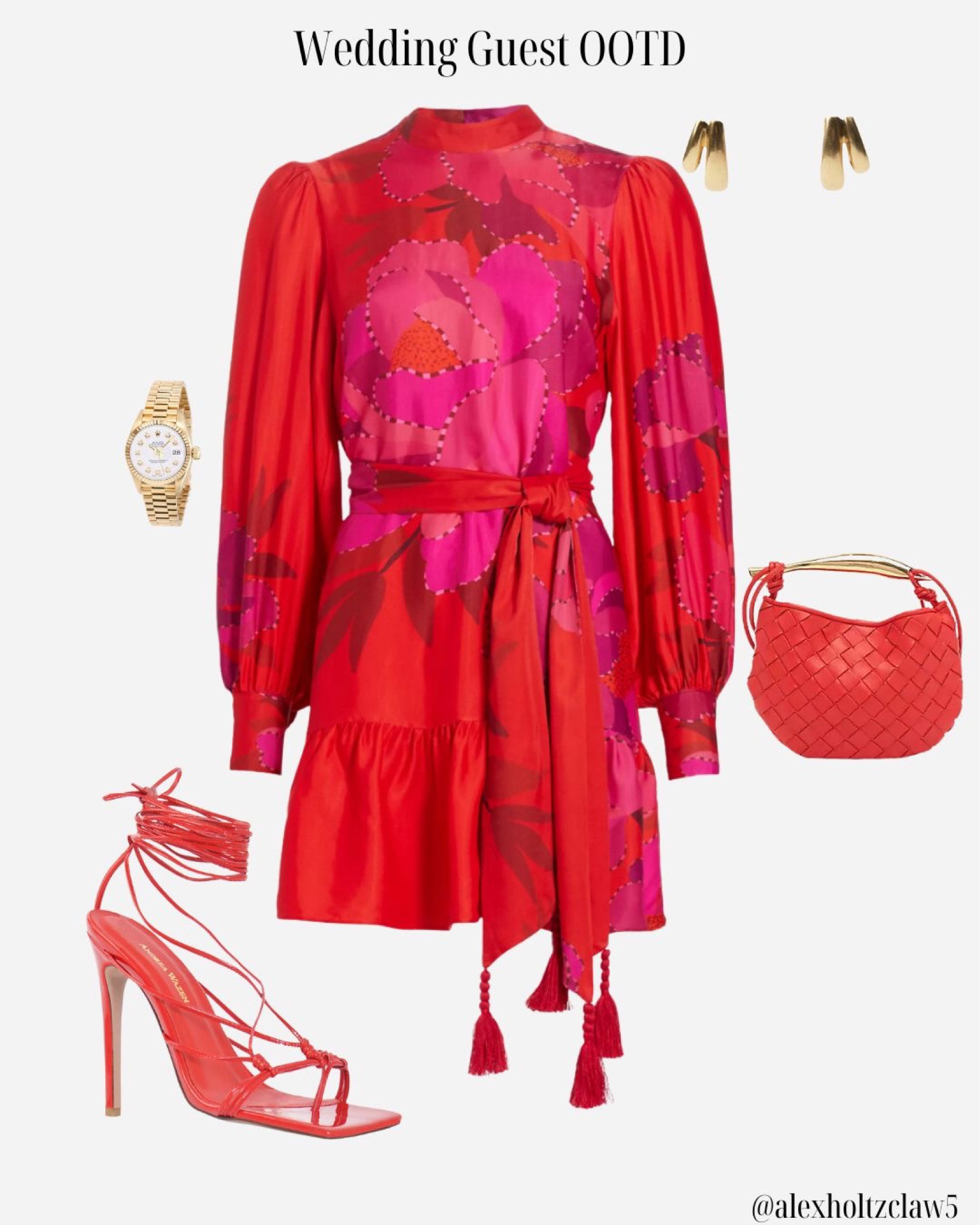 Wedding guest dress ootd!! This dress is on sale!

#LTKSaleAlert #LTKItBag #LTKWedding