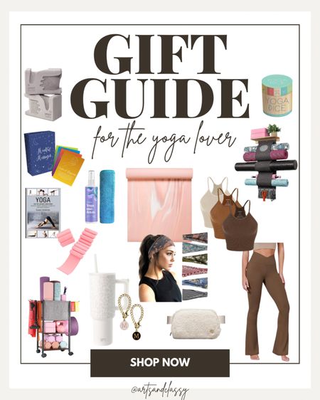Looking for the perfect gift for your yogi friend? This gift guide for yoga lovers has something for every yoga lover on your list. From lululemon to Amazon finds, there’s something here for every budget.

Yoga mat | yoga dice | yoga positions book | yoga cleaner | yoga leggings | yoga outfit | yoga accessories | yoga block | yoga storage | boho headband | bala bangles | Sherpa cross body bag 

#LTKGiftGuide #LTKfitness #LTKHoliday