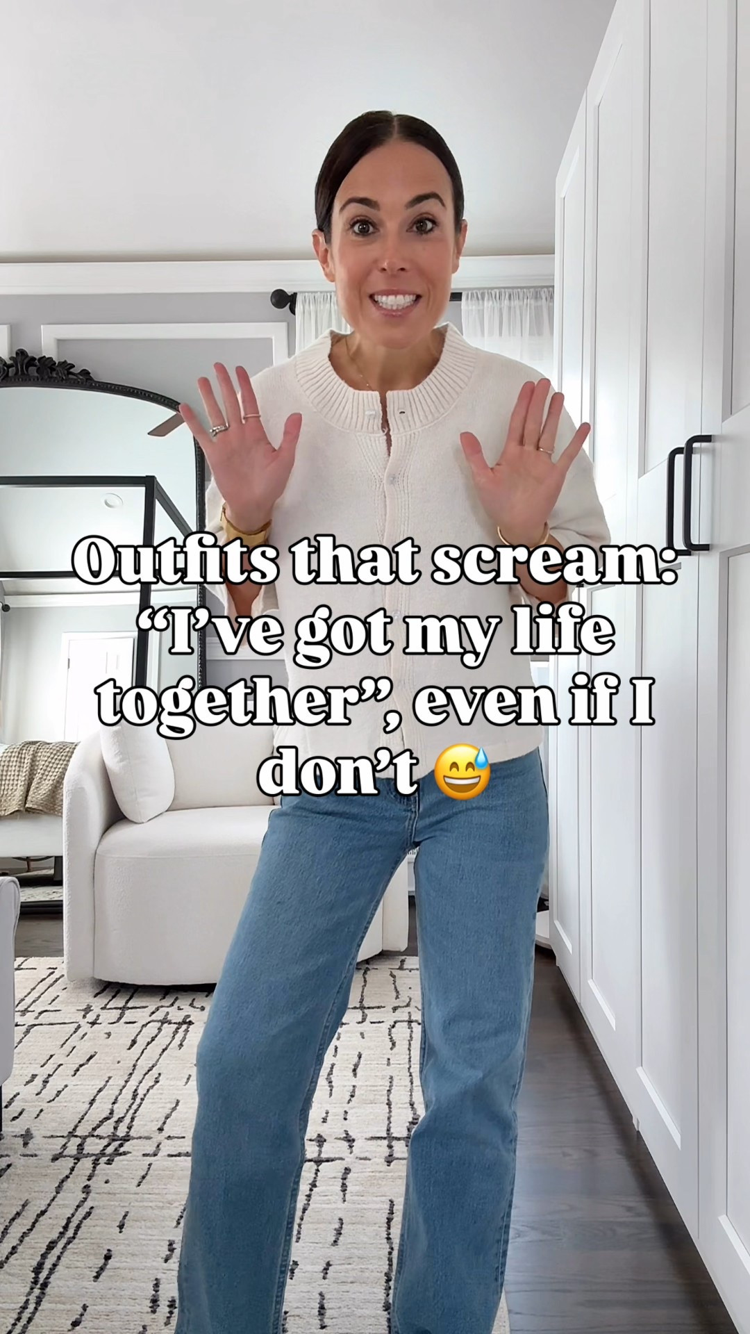 💬 Comment DETAILS and I’ll send you the links ✨
Outfits that look like I’ve got my life together… even if I absolutely do not 😅
These are my go-to “fake it till you make it” pieces — comfortable, flattering, and easy to throw on when you want to feel pulled together without trying too hard 🤍
🔗


#LTKootd #LTKOver40 #LTKFindsUnder100