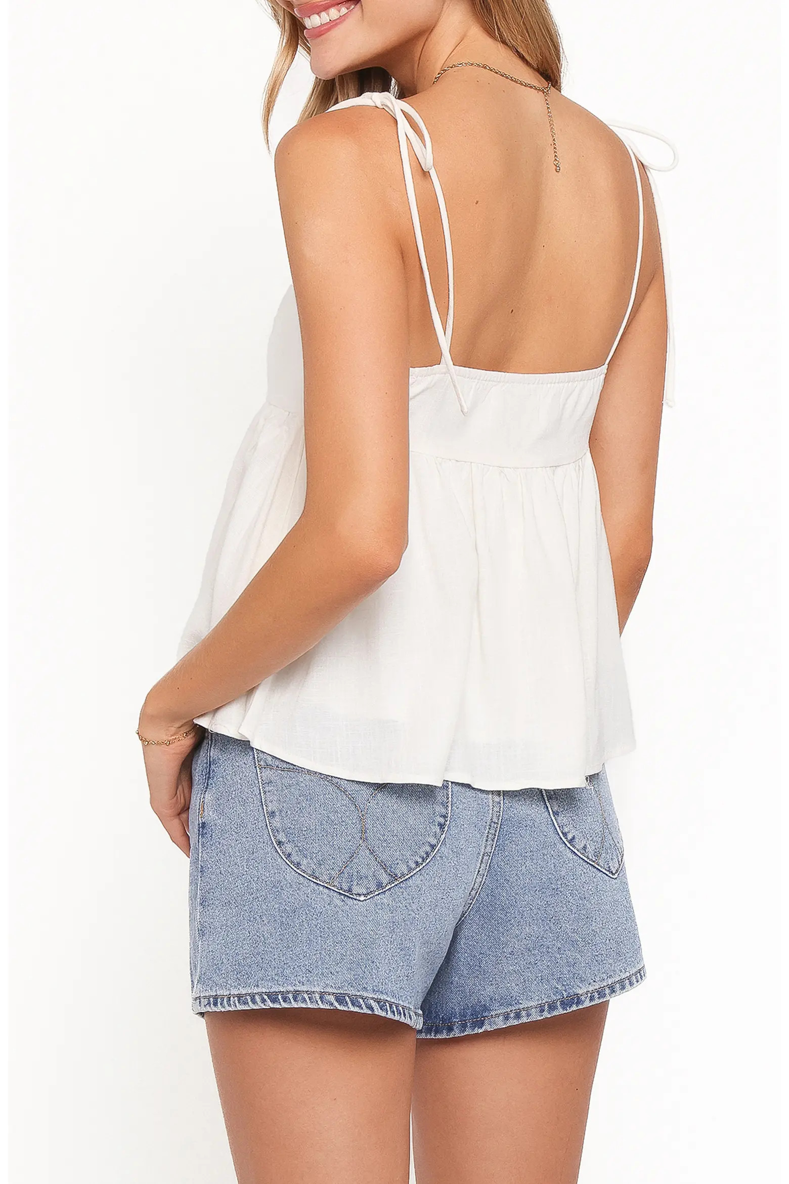 Petal & Pup Zephyra Tie Strap Babydoll Camisole (Women) | Nordstrom | Nordstrom