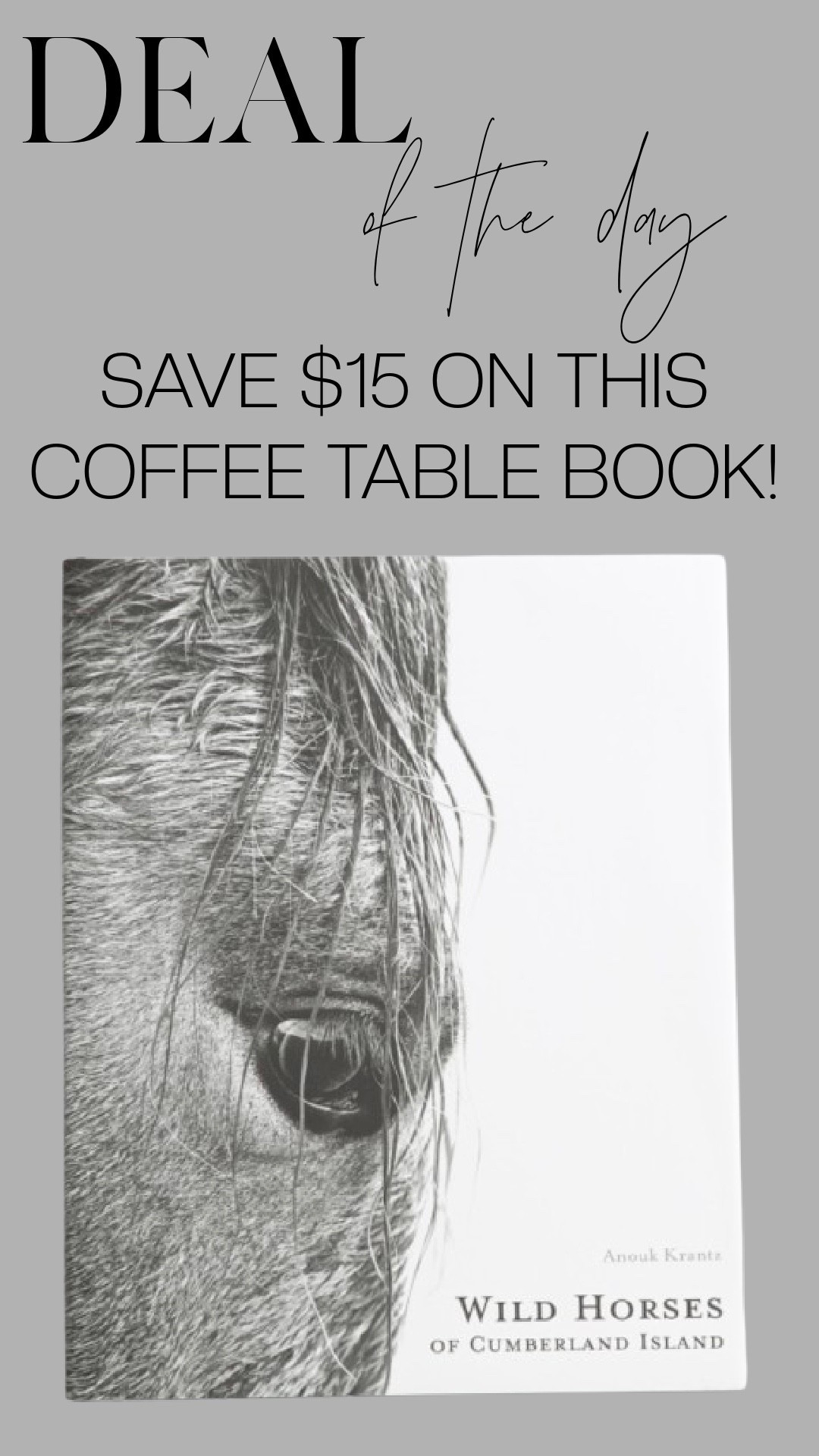 Such a beautiful coffee table book and it’s on sale right now.

The black and white photography makes this one feel timeless and elevated — perfect for layering on a coffee table, styling on built-ins, or stacking on a console. I’m always drawn to pieces that add texture without adding color, and this one does exactly that.

It’s currently $15 off, which makes it even better. If you love neutral, organic, collected spaces… this is a good one to grab.

#LTKSaleAlert #LTKHome