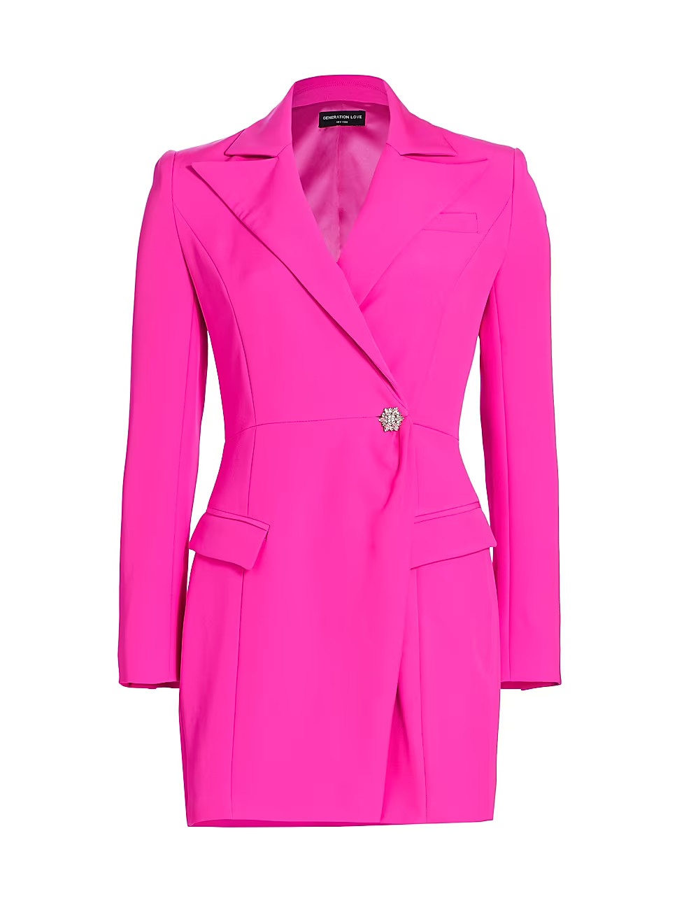 Julissa Crepe Blazer Dress | Saks Fifth Avenue