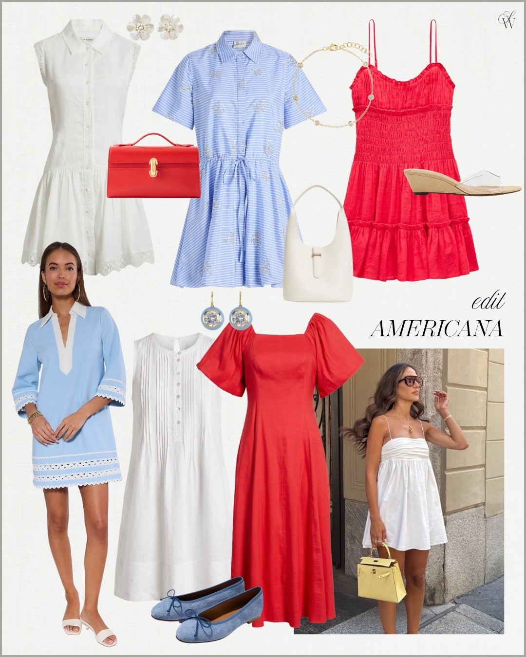 Loving pops of red this season, especially paired with soft white or denim! ❤️

#LTKOver40 #LTKSeasonal #LTKootd