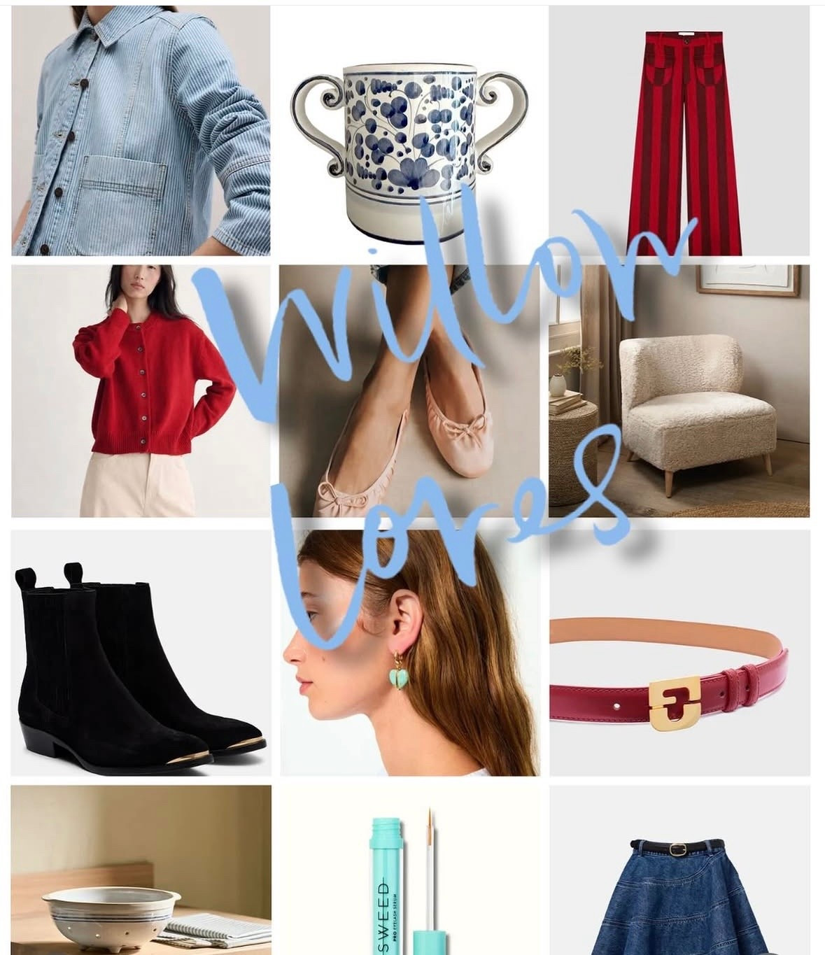Willow Loves - The March Edition 

My Willow Loves this month has an unconscious red, blue & white theme (oh and pale pink too!) as I march towards Spring. 

#LTKstyletip #LTKspring
