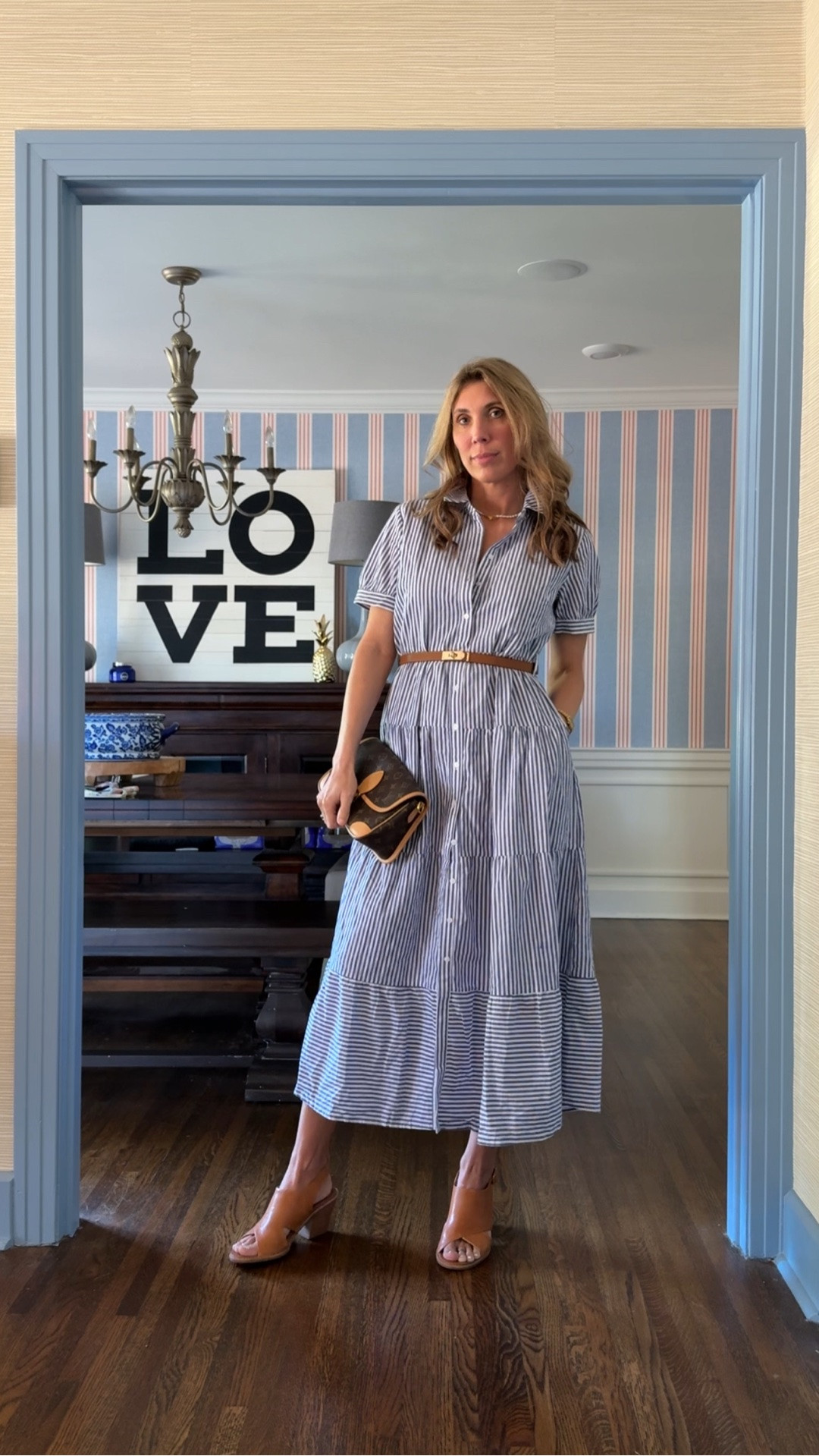 Taking this Amazon dress from basic to elevated with simple swaps. 

This dress is so cute - it’s 100% cotton (such a rare find these days it seems), has pockets, and will be great for the Fourth of July!  🇺🇸 

I’m wearing a small and would say it’s true to size.

#LTKOver40