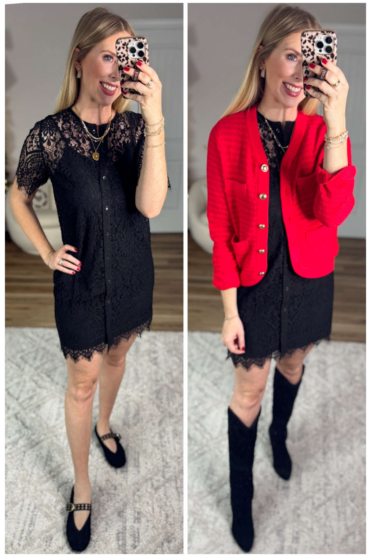 2 ways to style this lace dress from Walmart!! Size small 

#LTKWorkwear #LTKFindsUnder50 #LTKootd